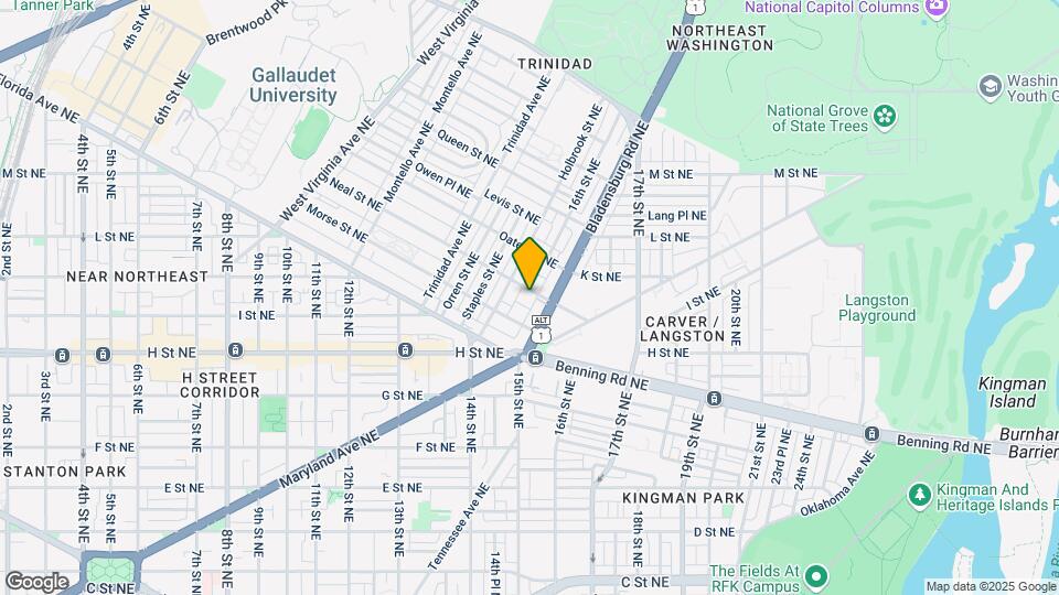 1515 Neal St NE Mapa y Detalles de la Ubicación