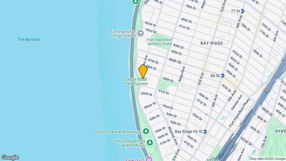 8929 Shore Rd Map and Location Details