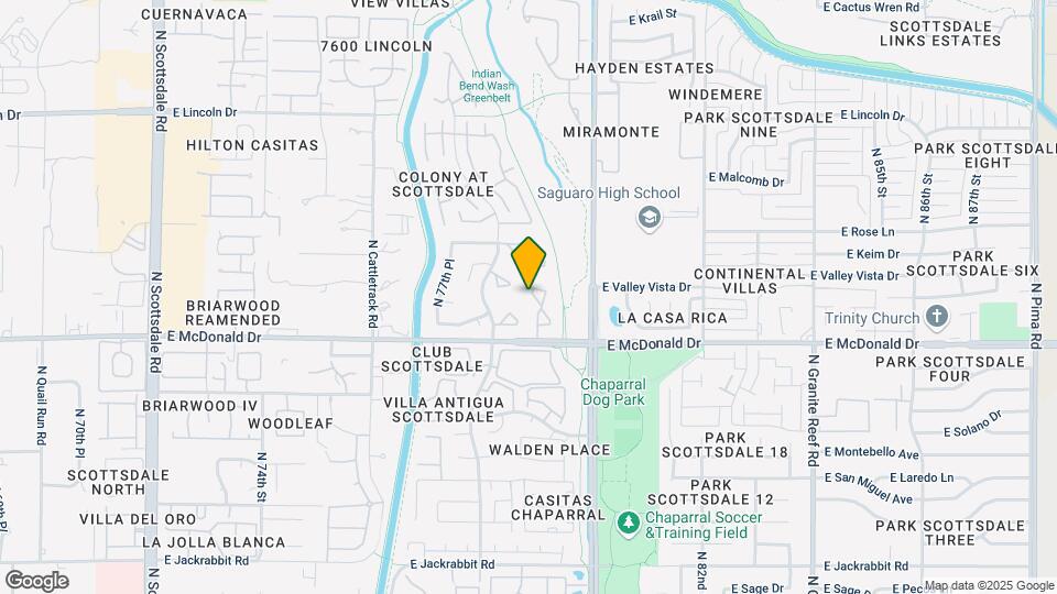 6102 N 79th St Map and Location Details