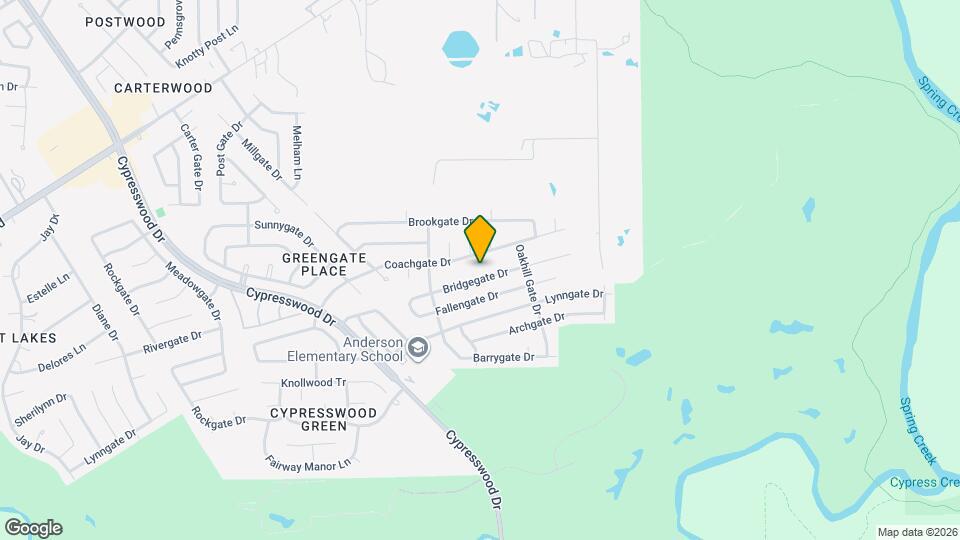 6507 Bridgegate Dr Map and Location Details