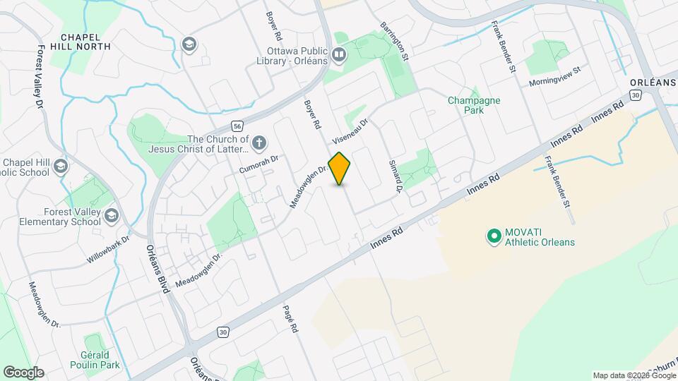 2168 Boyer Rd Map and Location Details