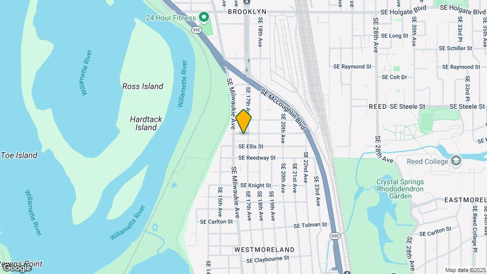 1636 SE Harold St Map and Location Details