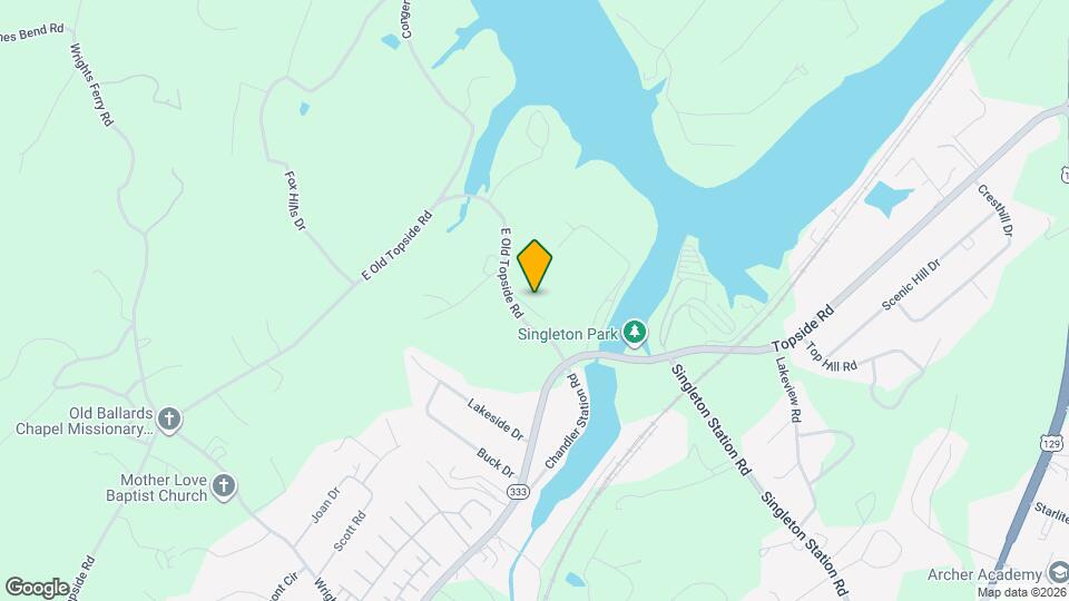 1103 Avalon Dr Map and Location Details