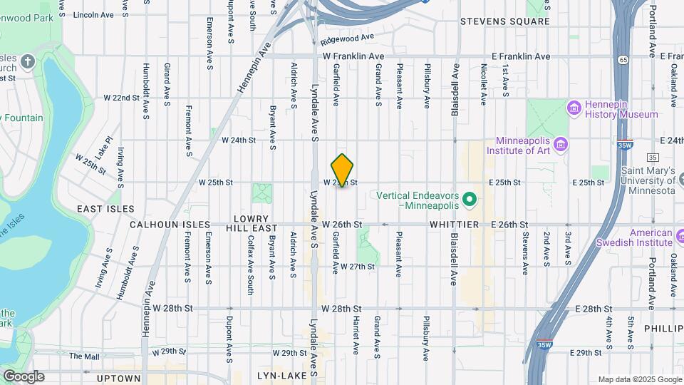 2509 Garfield Ave Mapa y Detalles de la Ubicación
