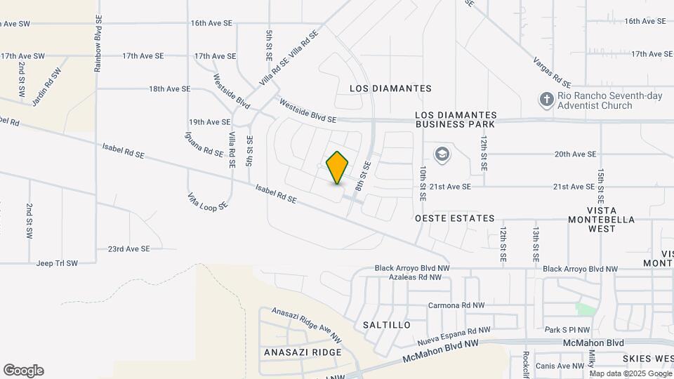 832 Amatista Lp SE Map and Location Details