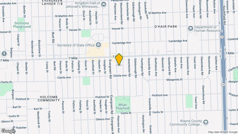 18972 Plainview Ave Map and Location Details