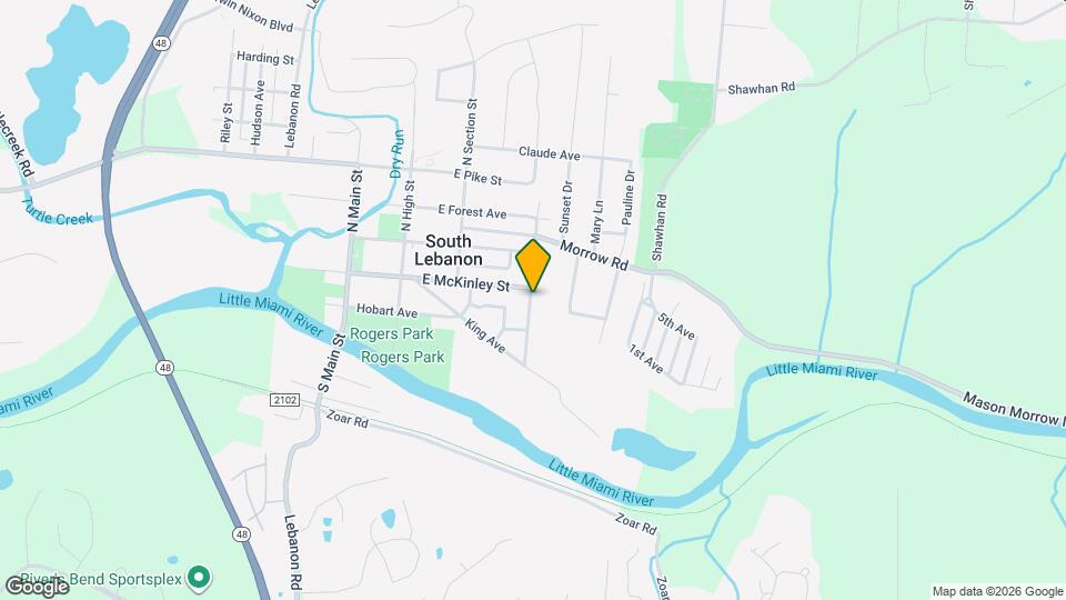 236 S Mary Ellen St Map and Location Details