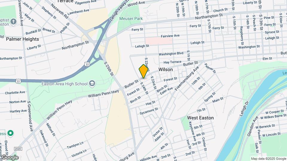 2344 Butler St Map and Location Details