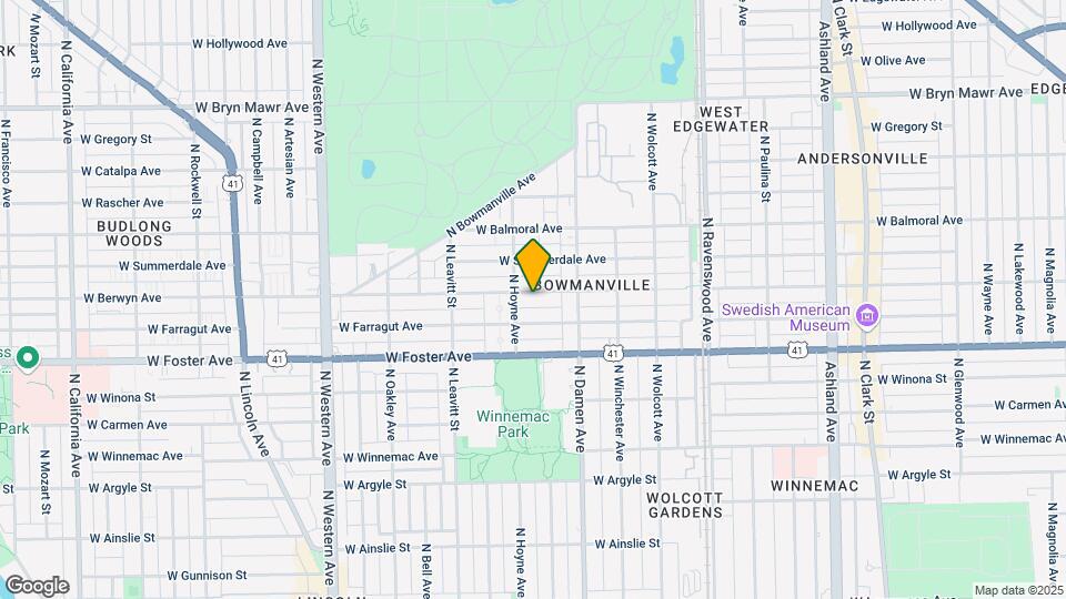 2043 W Berwyn Ave, Unit 2 Map and Location Details