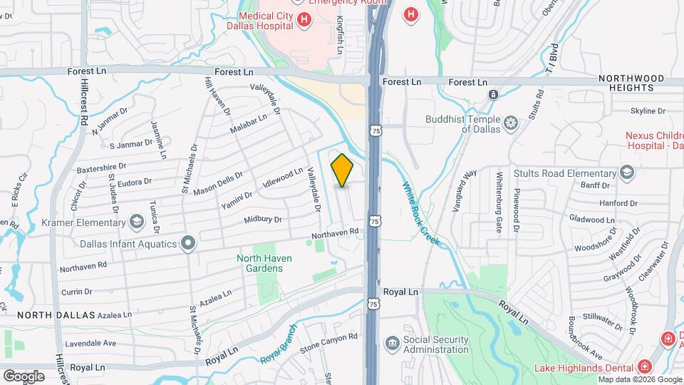 11310 Park Central Pl Map and Location Details