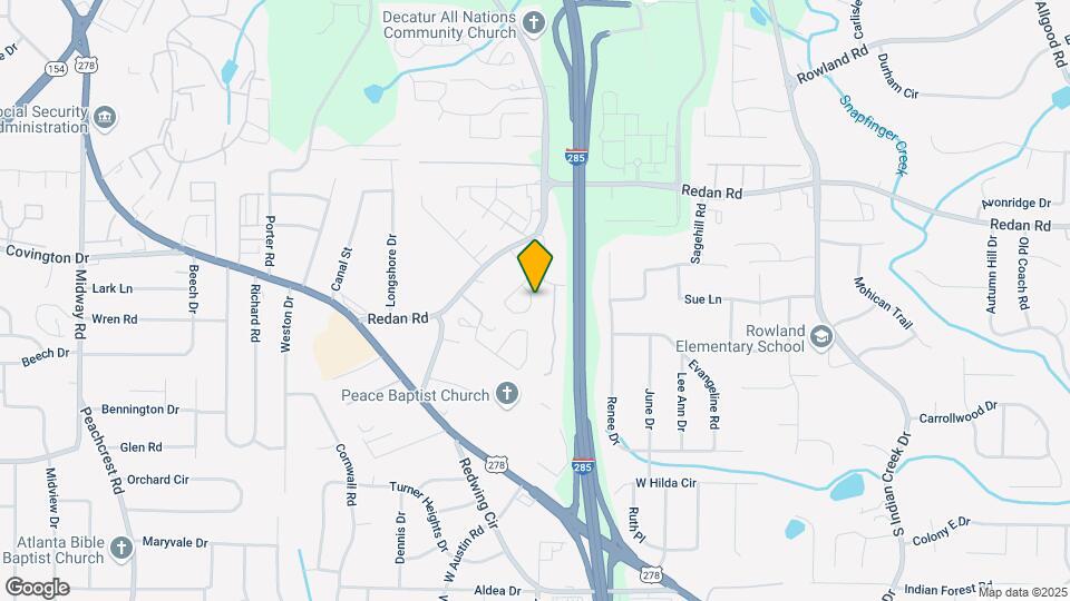 3820 London Dr Map and Location Details