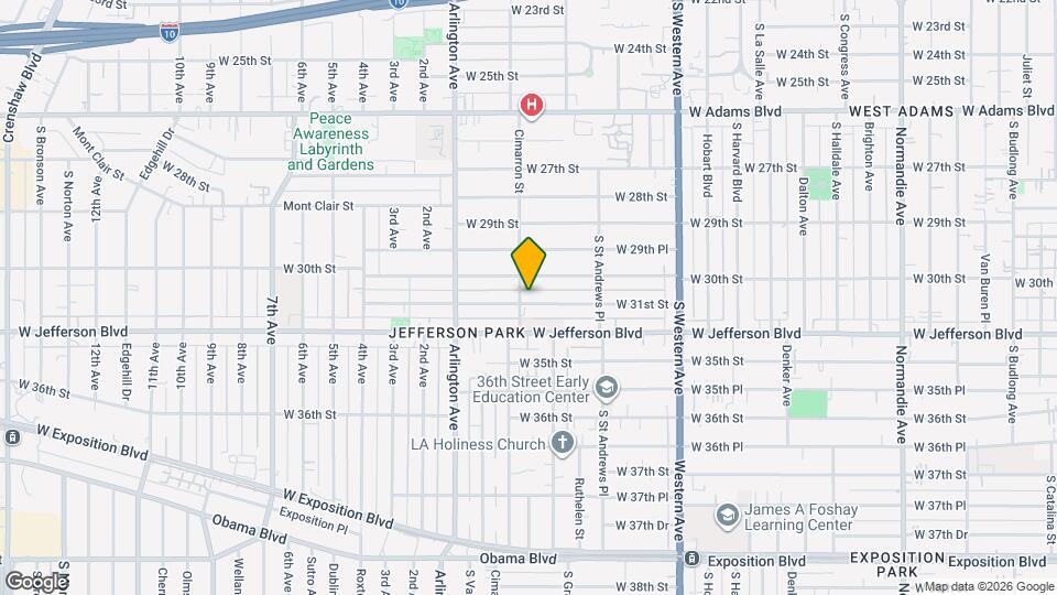 2191 W 31st St Map and Location Details