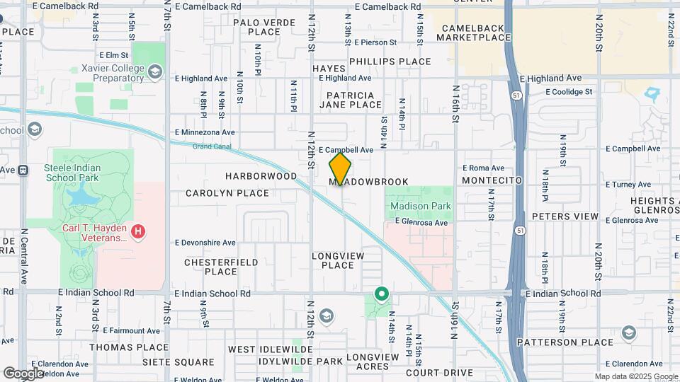 4410 N Longview Ave Map and Location Details