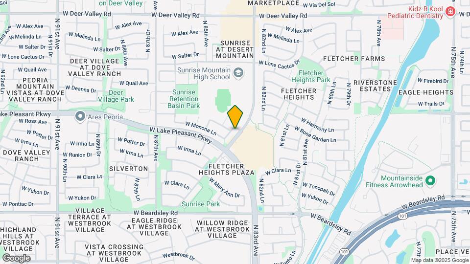 20941 N 84th Dr Mapa y Detalles de la Ubicación