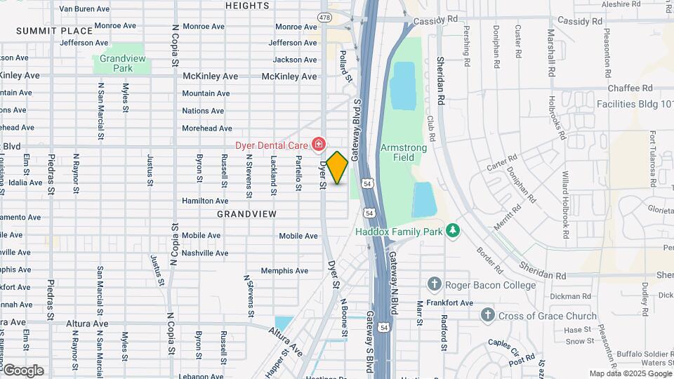 4018 Idalia Ave Map and Location Details