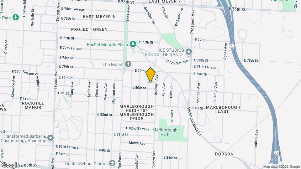 7943 Garfield Ave Map and Location Details
