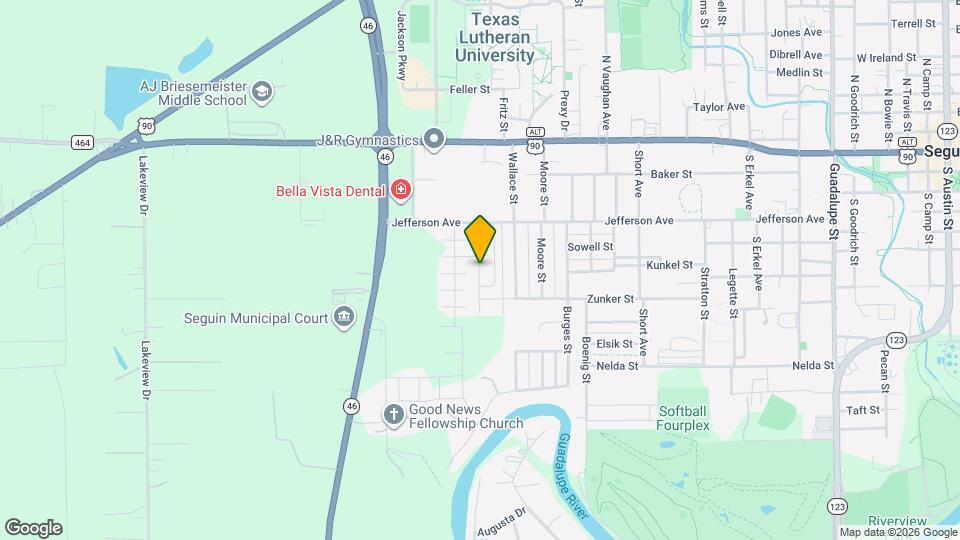 1237 Jefferson Ave Map and Location Details