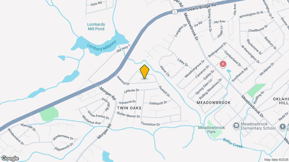 2913 Inwood Pl Map and Location Details