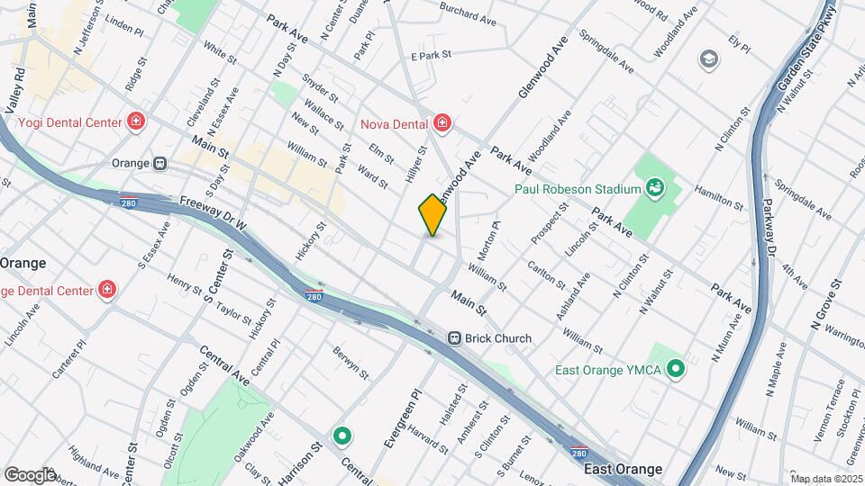 628 William St Mapa y Detalles de la Ubicación