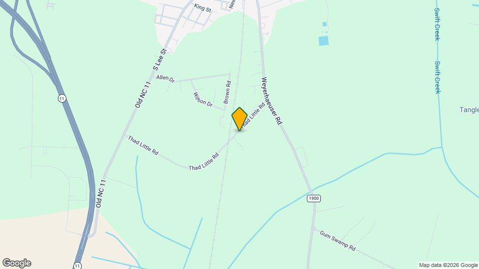 364 Thad Little Rd Map and Location Details