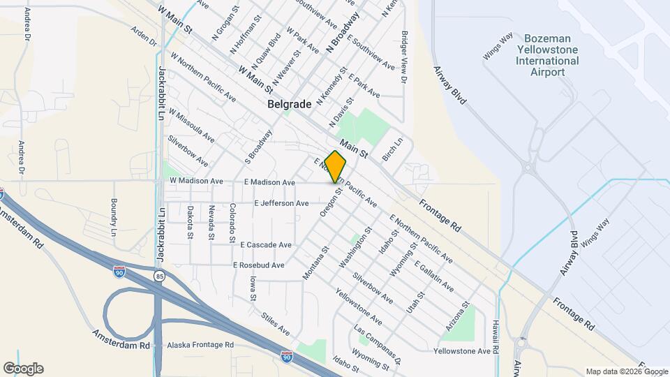 501 Oregon St Map and Location Details