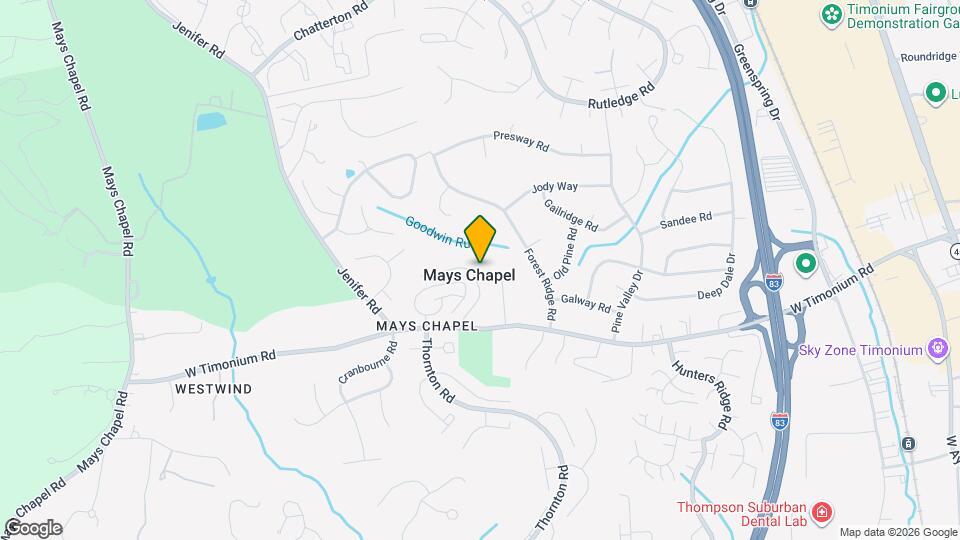 2147 Chapel Valley Ln Map and Location Details