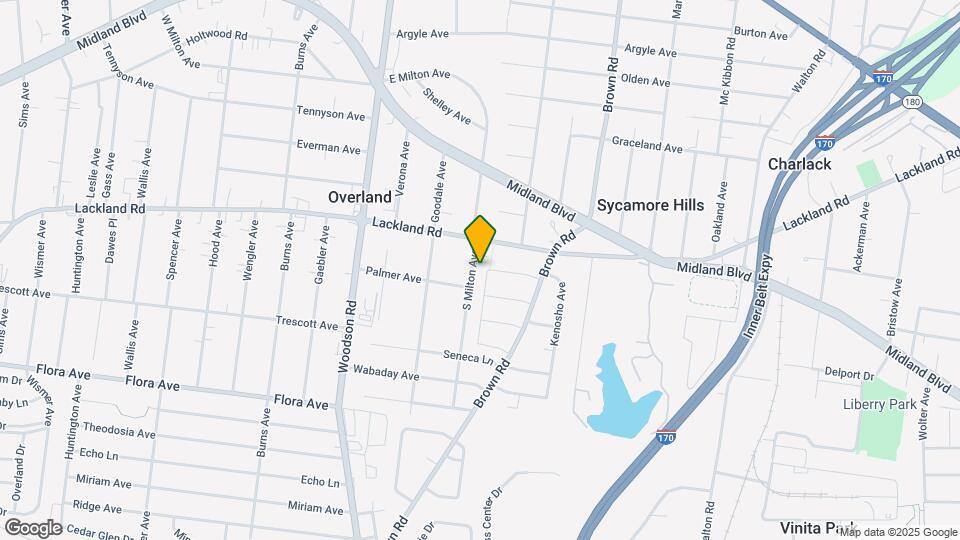 2370 S Milton Ave Mapa y Detalles de la Ubicación