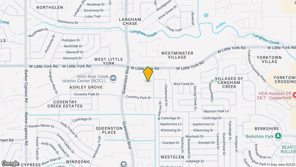 17118 Carshalton Ct Map and Location Details