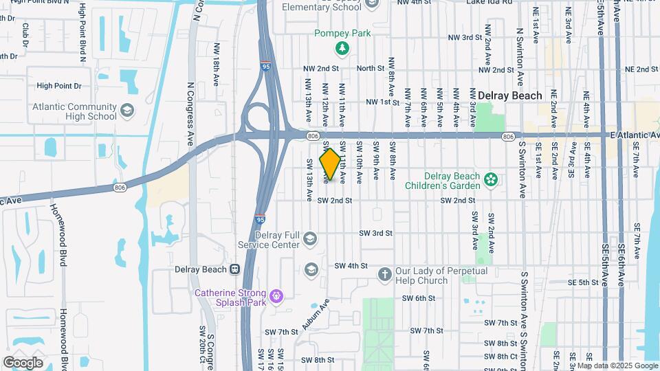 125 SW 12th Ave Map and Location Details