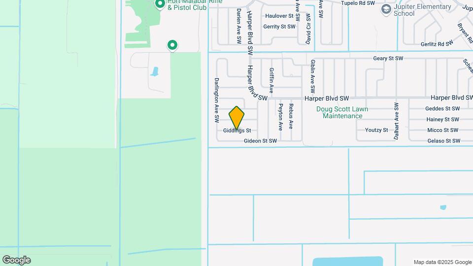 1348 Giddings St Mapa y Detalles de la Ubicación