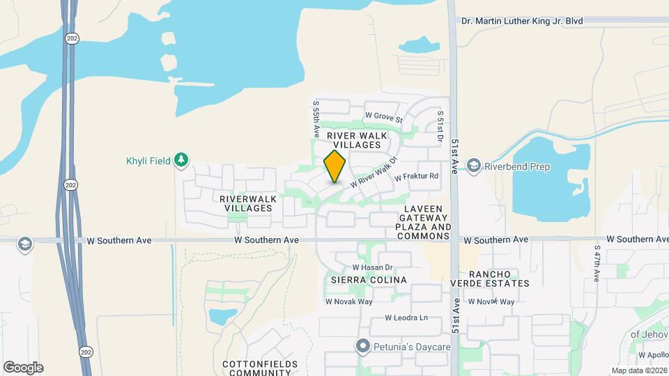 5415 W Pecan Rd Map and Location Details