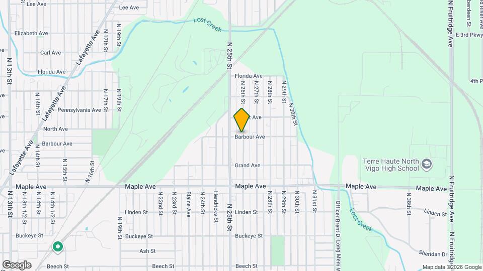 2400 N 26th St Map and Location Details