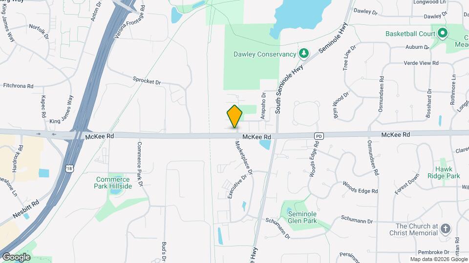 6101-6103 White Pine Way Map and Location Details