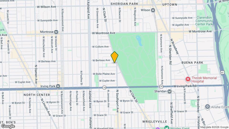 1408 W Warner Ave Map and Location Details