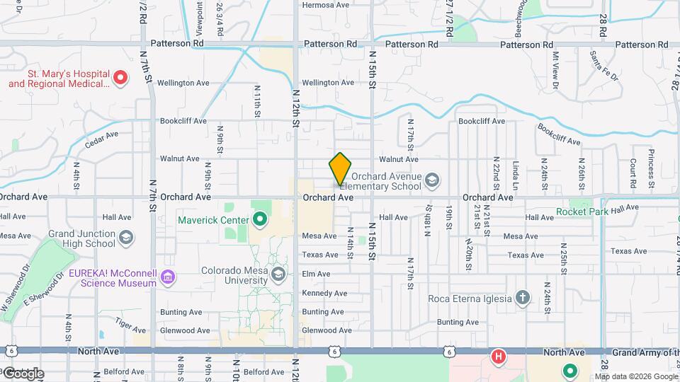 1310 Orchard Ave Map and Location Details