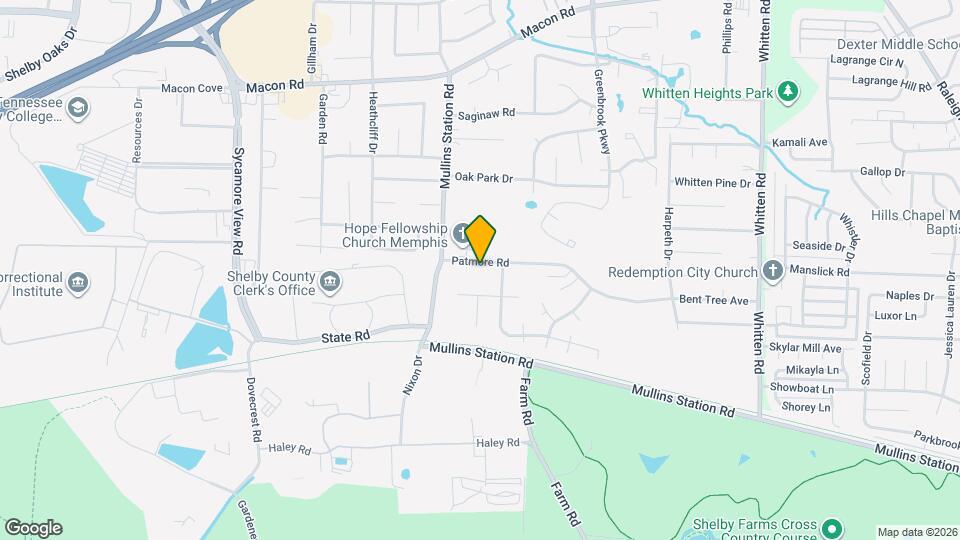 6423 Patmore Rd Map and Location Details