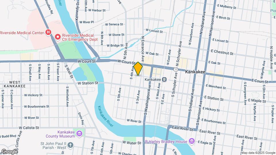 322 W Merchant St Map and Location Details