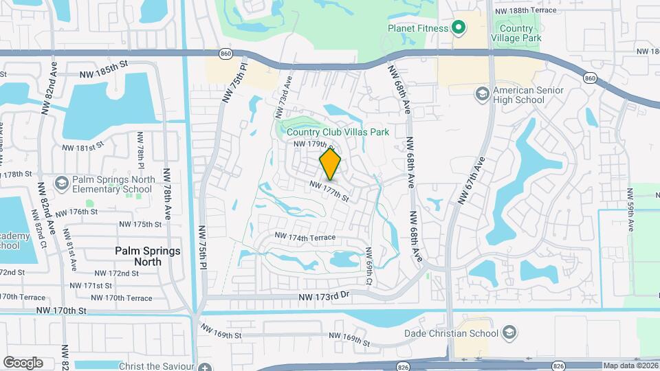 7020 NW 179th St Map and Location Details