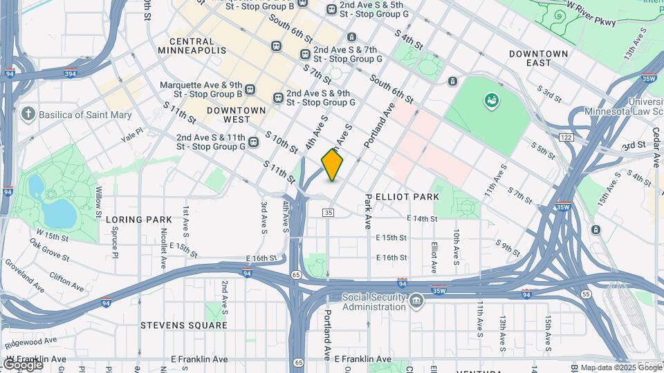 1008 Portland Ave Map and Location Details