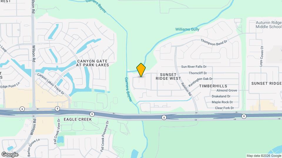 15126 Winter Meadow Ct Map and Location Details