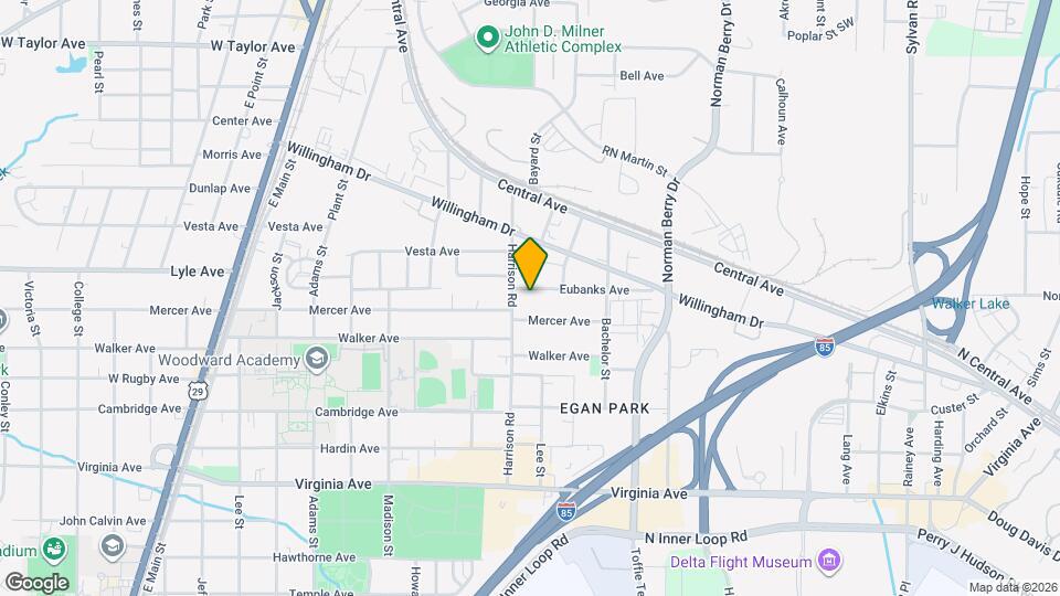 1362 Eubanks Ave Mapa y Detalles de la Ubicación