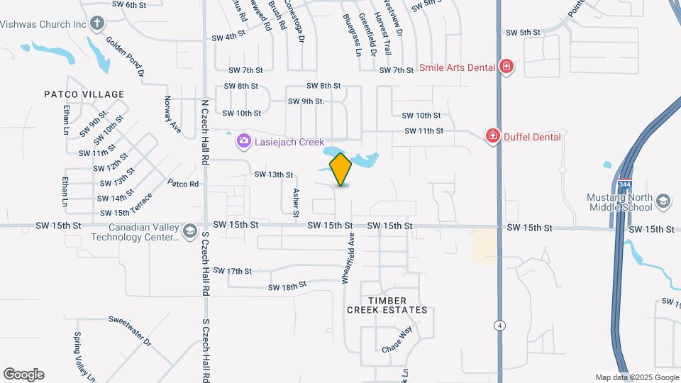 1408 Forrest Ridge Way Map and Location Details