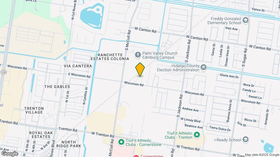 3313 S Mia Ln, Unit 2 Map and Location Details