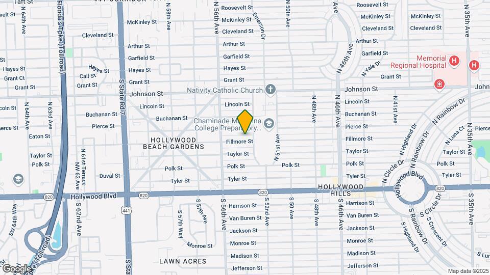 5401 Fillmore St Map and Location Details