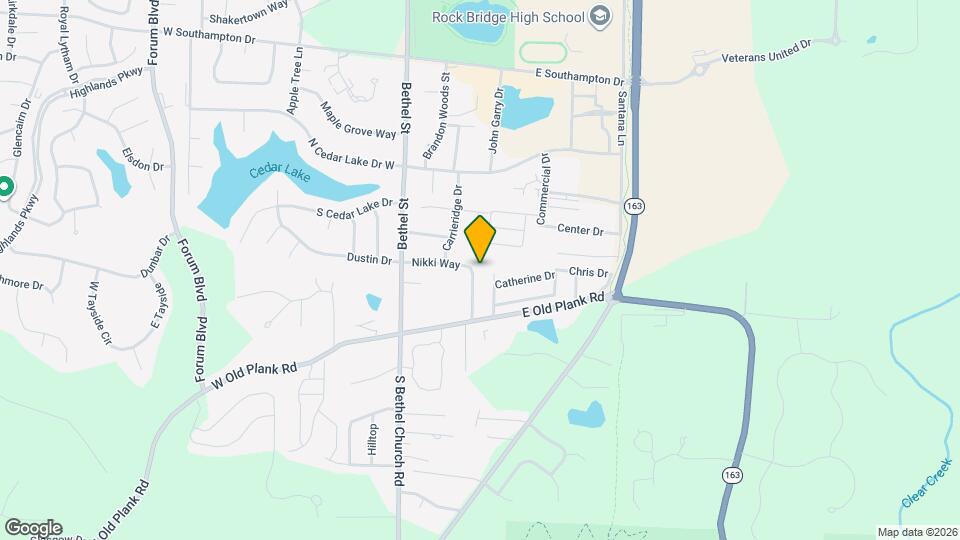 5204 Tessa Way Map and Location Details