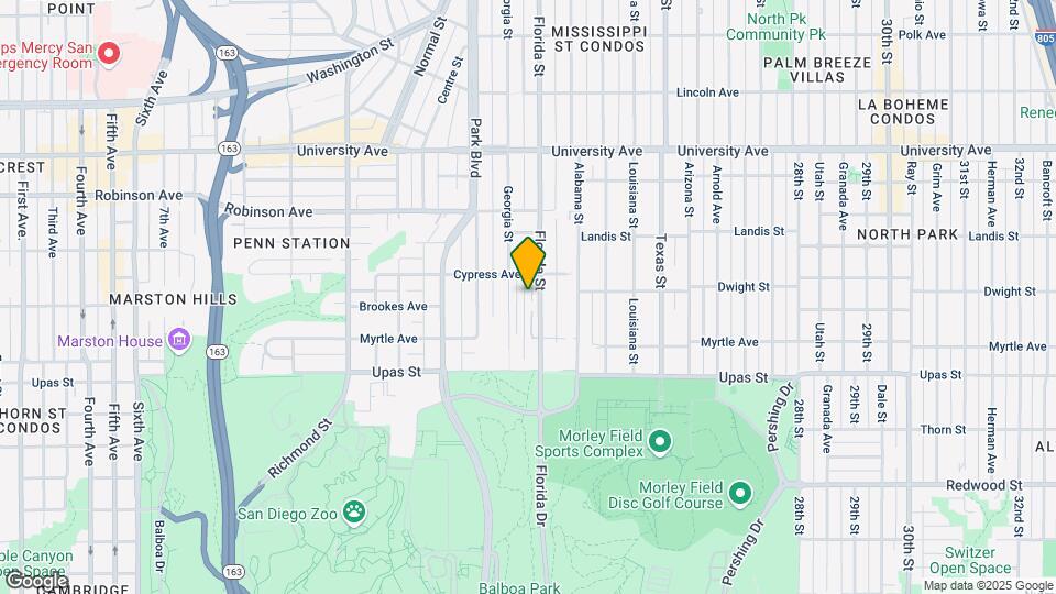 3605 Wilshire Ter Map and Location Details