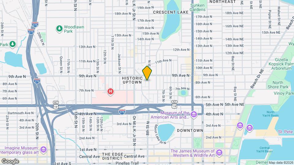 734 8th St N Mapa y Detalles de la Ubicación