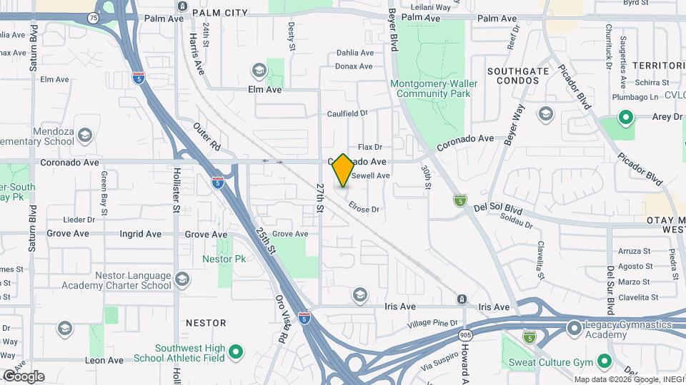 1184 Dearborn Dr Map and Location Details