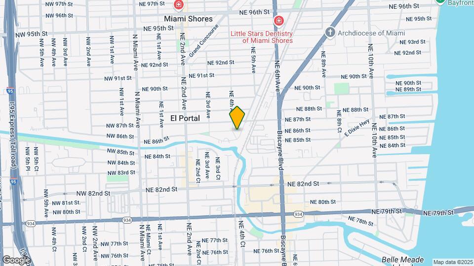 400 NE 86th St Map and Location Details