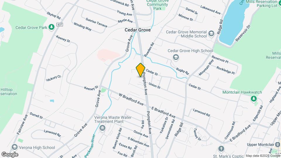 466 Pompton Ave Map and Location Details